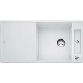 Blanco Axia III XL 6 S weiß + Excenterbetätigung + InFino + Glasschneidbrett