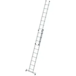 Schiebeleiter 2x10 Sprossen, L eingefahren 3000mm, L ausgefahren 4920mm