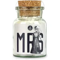 Ankerkraut Mrs edles Salz grob, 170g im Korkenglas, Geschenk für Braut zur Hochzeit, Meersalz für die Mühle, Lecker Kochen
