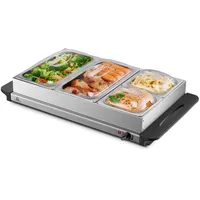 Steinborg Edelstahl Buffetwärmer Speisewärmer BPA-frei 300 Watt