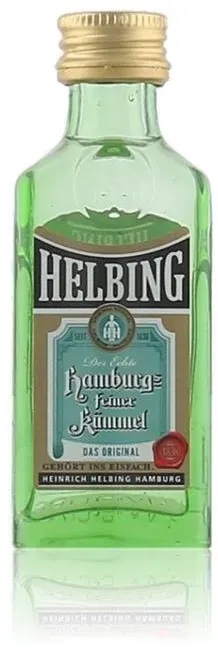 Helbing Hamburgs feiner Kümmel Miniatur 35% Vol. 0,02l