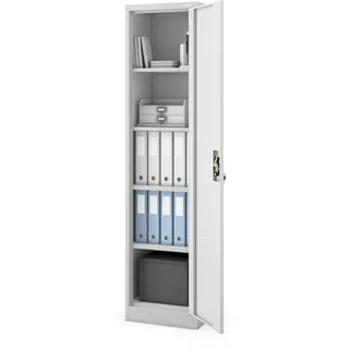 Jan Nowak Aktenschrank 185 x 45 x 40 cm grau