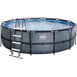 EXIT TOYS Stone Pool 450 x 122 cm inkl. Filterpumpe