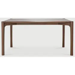 Ethnicraft PI Indoor Tisch Teakholz Lackiert - Braun