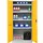 Gürkan Umweltschrank 111087 lichtgrau, rapsgelb 92,0 x 42,0 x 195,0 cm, aufgebaut, 1 St.
