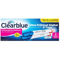 Clearblue Schwangerschaftstest Ultra Frühtest Digital