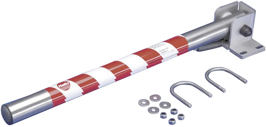 Hailo Professional Sicherheitsschranke, Aluminium + Stahl verzinkt Breite 575 mm