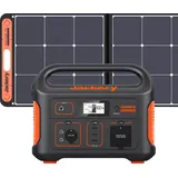 Jackery Solargenerator 500, 518WH Tragbare Powerstation mit 100W Solarpanel, Solarspeicher Stromerzeuger mobile Solaranlage für Camping Outdoor