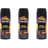 Axe Premium Bodyspray Peach Infusion Deo ohne Aluminiumsalze 3x150 ml