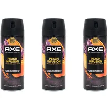 Axe Premium Bodyspray Peach Infusion Deo ohne Aluminiumsalze 3x150 ml