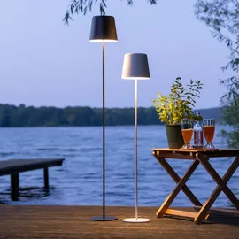 Brilliant Außenstandleuchte LED 129,5 cm inkl. fest eingebauter 4 W LED schwarz