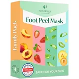 Fußmaske Hornhautentferner Socken - Extreme hornhaut entfernen fuß Foot Peel Mask Fußpeeling - Anti Hornhaut Socken - von Plantifique