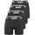 Lonsdale West Challow Boxershorts schwarz L 4er Pack