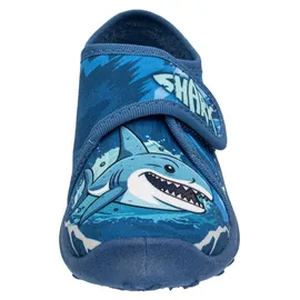 Fischer Schuhe Fischer Kinder Hausschuh Blau 29