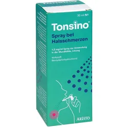 Tonsino Spray bei Halsschmerzen 1,5mg/ml Spray zur Anwendung in der Mundhöhle