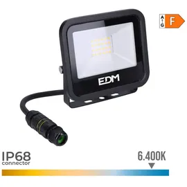 EDM 20w 1520lm 6400k Scheinwerfer - Black - One Size