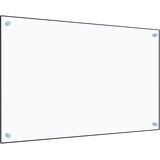 vidaXL Küchenrückwand Transparent 80×50 cm Hartglas