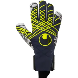 Uhlsport Prediction Ultragrip HN Torwarthandschuhe marine/weiß/fluo gelb 9