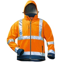 Warnschutz-Softshell-Jacke BILL" - orange" - S