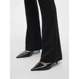 Vero Moda Vmamira MR FLARED Pant Ga Noos Hose, schwarz, XXL (44), Länge 32, Web, Obermaterial: 95% Polyester, 5% Elasthan, unifarben, ausgestellt normal, Hosen Anzughose