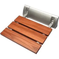 Multi Duschsitz Braun Holz SEDWOOD