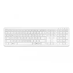 DeLOCK kabellose Tastatur - QWERTZ Deutsch - weiß