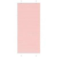 VidaXL Plissee Rosa 95x200 cm Stoffbreite 94,4 cm Polyester,