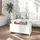 furnicato Moderner Couchtisch Weiß Holzwerkstoff 90 x 50 x 41,5 cm