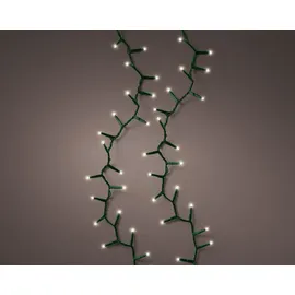 Lumineo Lichterkette Compact 1500 LED 34 m grünes Kabel in warm weiß - Grün