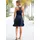 Kidsworld Jerseykleid Mädchen unifarben Blau 140/146