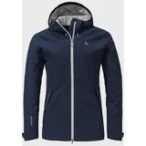 Schöffel 2L Jacket Ankelspitz L, bequeme Outdoor Jacke, wasserdicht & atmungsaktiv, Regenjacke aus elastischem Venturi Material, praktische Innentasche, navy blazer, 38