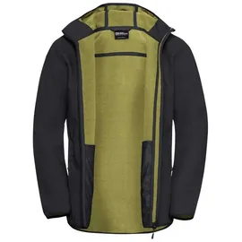 Jack Wolfskin Bornberg Softshelljacke - Phantom / Chartreuse - S