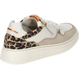 Gabor Sneaker Low Beige/Weiß Damen K-Weite 38
