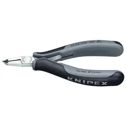 KNIPEX 64 62 120 ESD, Vornschneider, Stahl, Kunststoff, Schwarz, Grau, 120 mm, 7