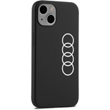 Audi collection Audi 3222200100 Smartphone Case Cover Hülle Handy Ringe Logo schwarz