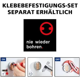 Trendline Handtuchhaken Edelstahl gebürstet Simple Cube 2er Set