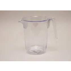 Meßbecher 1 Liter , Material PS, schwere Qualität