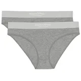 Marc O'Polo Slip mit elastischem Logo-Bund Modell 'Iconic', Hellgrau Melange, XL