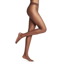 Falke Damen Strumpfhose Shelina 12 DEN W TI ultra-transparent einfarbig 1 Stück, Braun (Espresso 5188), S-M