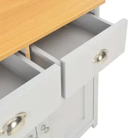 vidaXL Sideboard Grau Sideboard Grau 79 x 35 x 81 cm