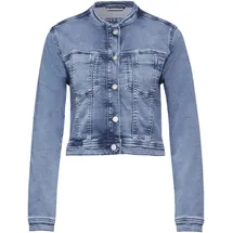 STREET ONE Jeansjacke, Brusttaschen, Stehkragen, für Damen, 16056 light blue 42