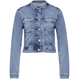 STREET ONE Jeansjacke, Brusttaschen, Stehkragen, für Damen, 16056 light blue 42