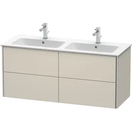 Duravit Waschtischunterschrank 4 Auszüge 128 x 56 cm Taupe Matt