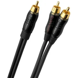 Oehlbach Subwoofer Y-Cinch-Kabel 2x Cinch-Stecker - 1x Cinch-Stecker 8,0m (23708)