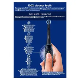 Oral-B iO Series 2 Night Black + 2. Handstück Forest Green + Reiseetui