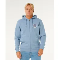 Rip Curl Wettie Passage Icon Sweatjacke Herren Grau/Blau XL