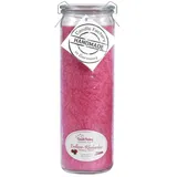 Candle Factory Erdbeer-Rhabarber Duftkerze 21 cm rot