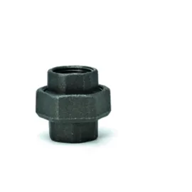 gebo-original Temperguss Gewindefittings 330 - Verschraubung flach 1 1/2, schw."