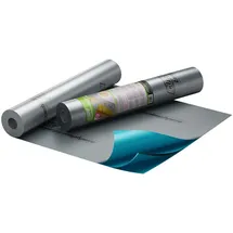 ICUTEC Energiespardampfsperre 12,5 x 2 m = 25 m2 silber-blau