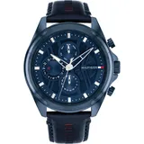 Tommy Hilfiger Herrenuhr - blau
